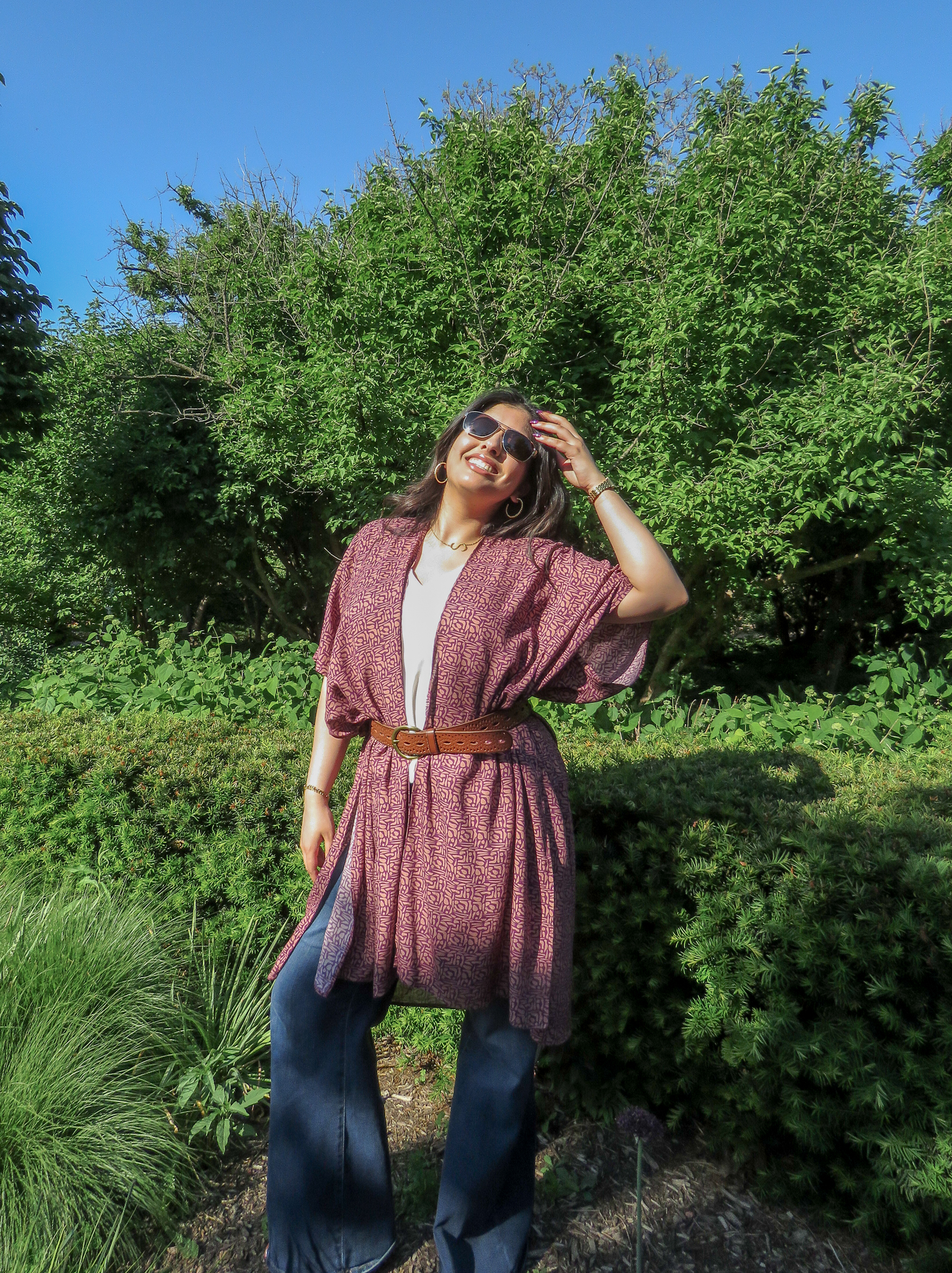 Pink kimono